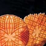 The pizelle Italian waffle cookies can initiate time travel for thoughtful eaters. Photo: GrammarFascist/Wikimedia Commons