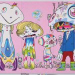 “Unfamiliar People,” 2020–22, by Takashi Murakami. Courtesy of the artist and Perrotin. © 2020–22 Takashi Murakami-Kaikai Kiki Co., Ltd. All Rights Reserved.